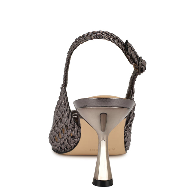 Nine West Madalene Woven Slingbacks