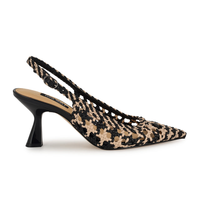 nine west Madalene Woven Slingbacks