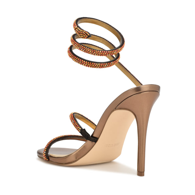Nine West Maskil Ankle Wrap Heeled Sandals