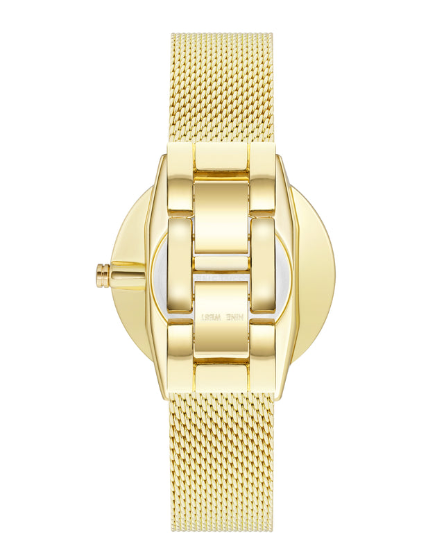 Nine West Mesh Bracelet Watch