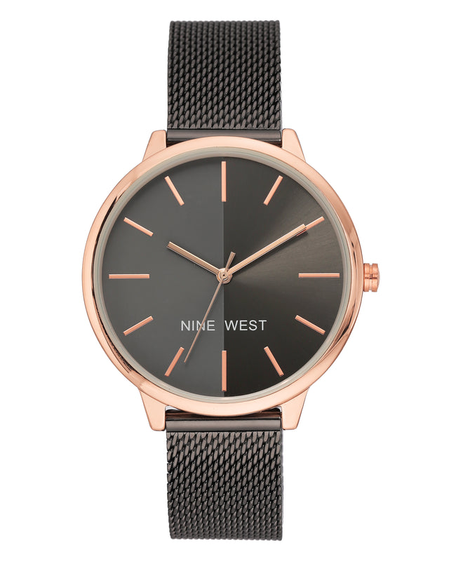 nine west Mesh Bracelet Watch