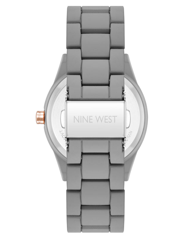 Nine West Mini Rubberized Bracelet Watch