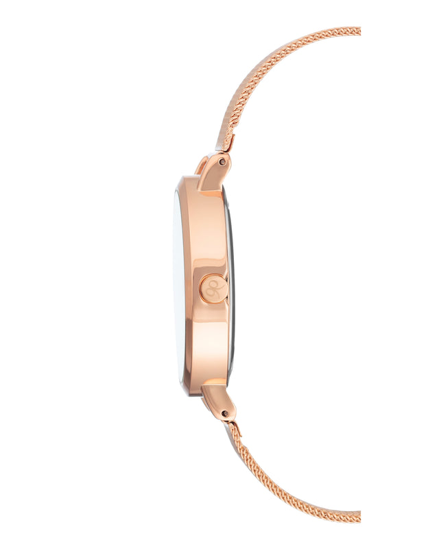 Nine West Minimalist Mesh Bracelet Watch
