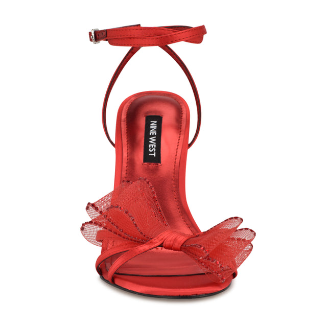 Nine West Minky Bow Heeled Sandals