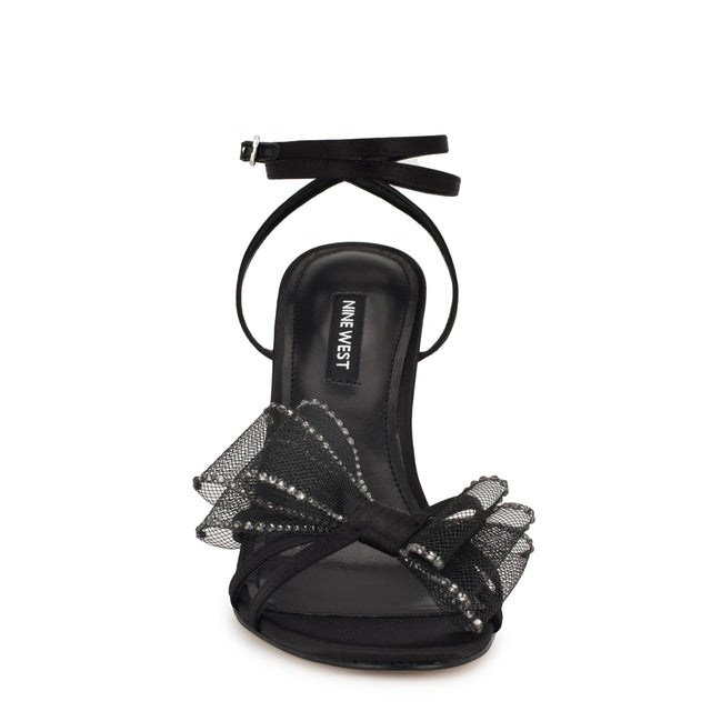 Nine West Minky Bow Heeled Sandals