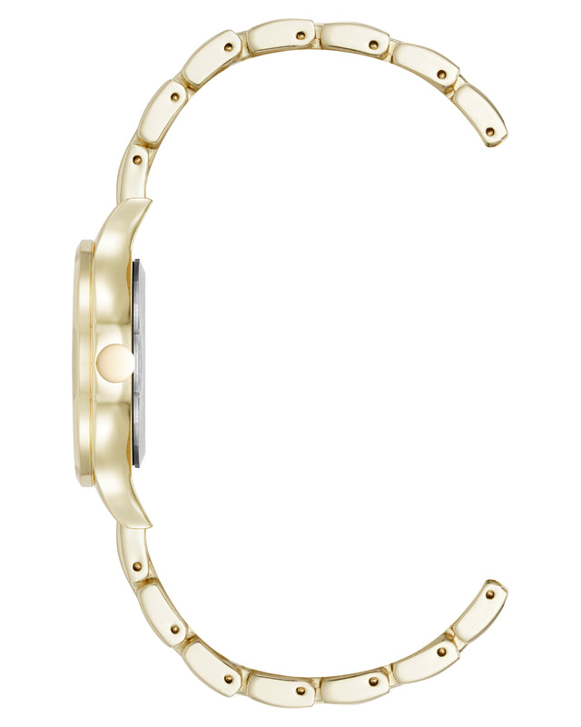 Nine West Modern Round Case Watch