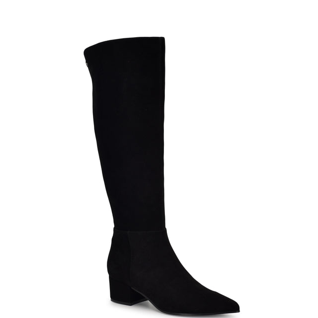 Nine West Morgin Knee High Dress Leather Boots