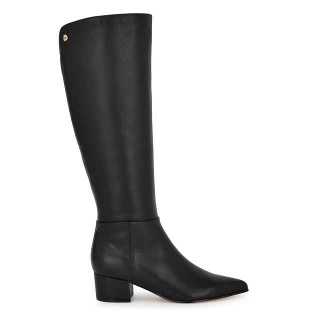 nine west Morgin Knee High Dress Leather Boots
