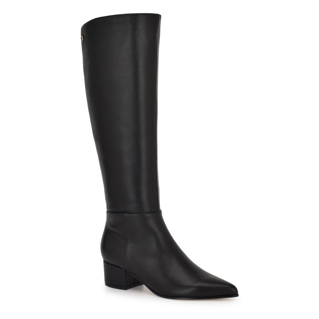 Nine West Morgin Knee High Dress Leather Boots