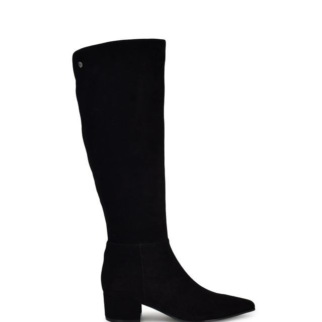 Nine West Morgin Knee High Dress Leather Boots