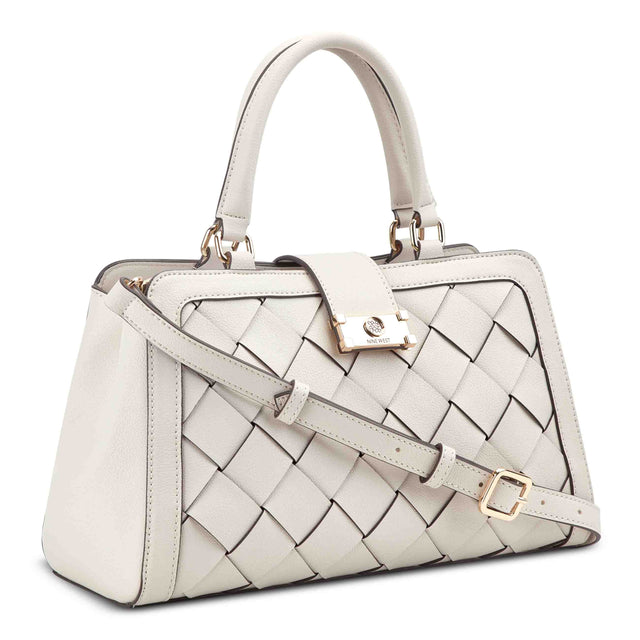Nine West Mylah Woven Satchel