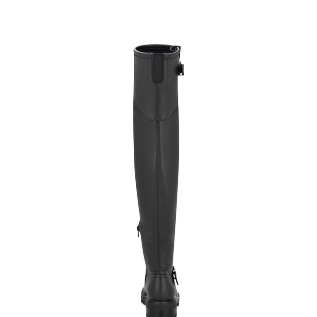 Nine West Nans Lug Sole Over The Knee Boots