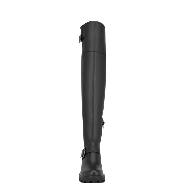 Nine West Nans Lug Sole Over The Knee Boots