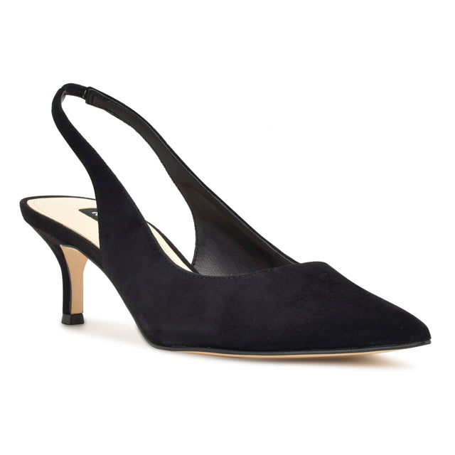 Nine West Nataly Leather Slingback Pumps