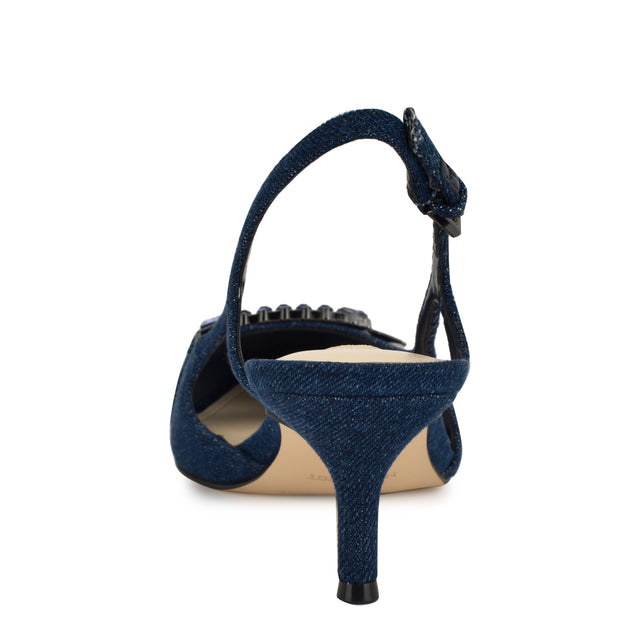 Nine West Neeri Pointy Toe Slingbacks