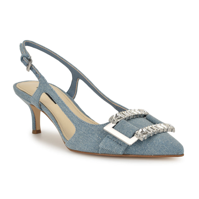 Nine West Neeri Pointy Toe Slingbacks