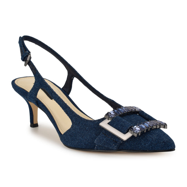 Nine West Neeri Pointy Toe Slingbacks
