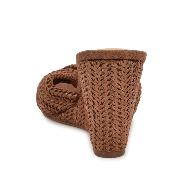 Nine West Nikhil Twist Wedge Sandals