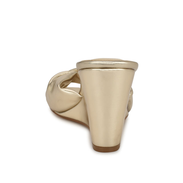 Nine West Nikhil Twist Wedge Sandals