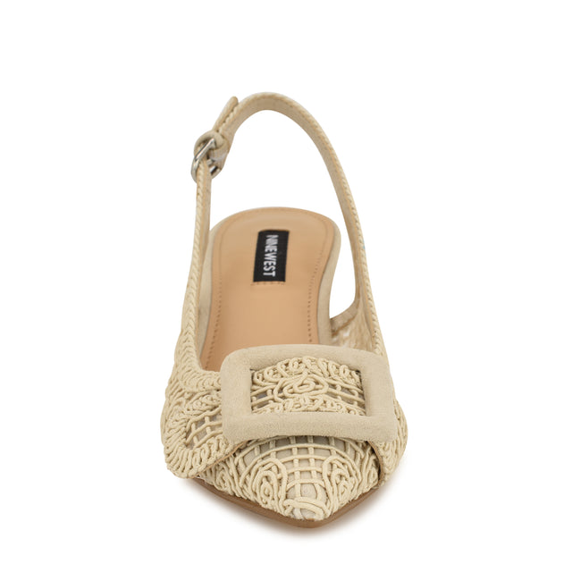 Nine West Nolla Woven Slingback Pumps