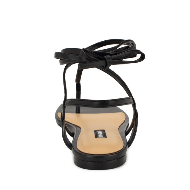 Nine West Norta Ankle Wrap Thong Sandals