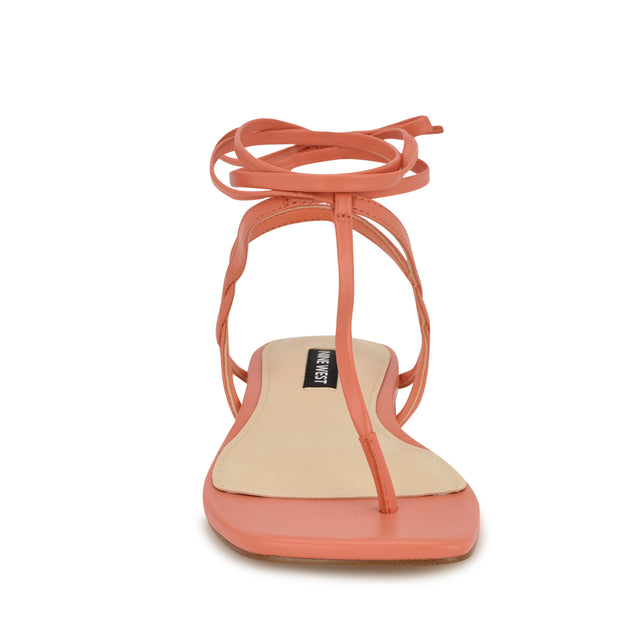 Nine West Norta Ankle Wrap Thong Sandals
