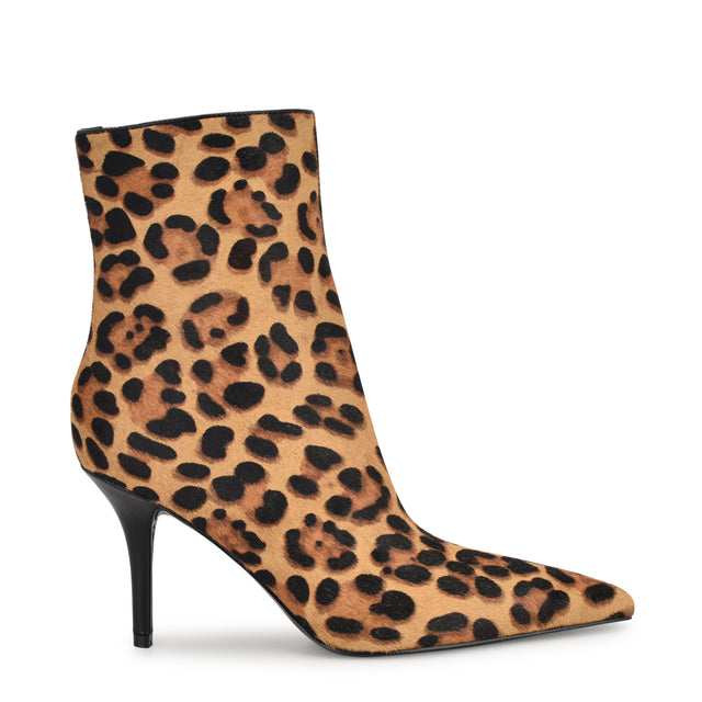 nine west Ohmy Dress Ankle Leather Booties