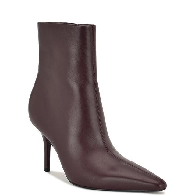 Nine West Ohmy Dress Ankle Leather Booties