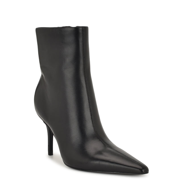 Nine West Ohmy Dress Ankle Leather Booties