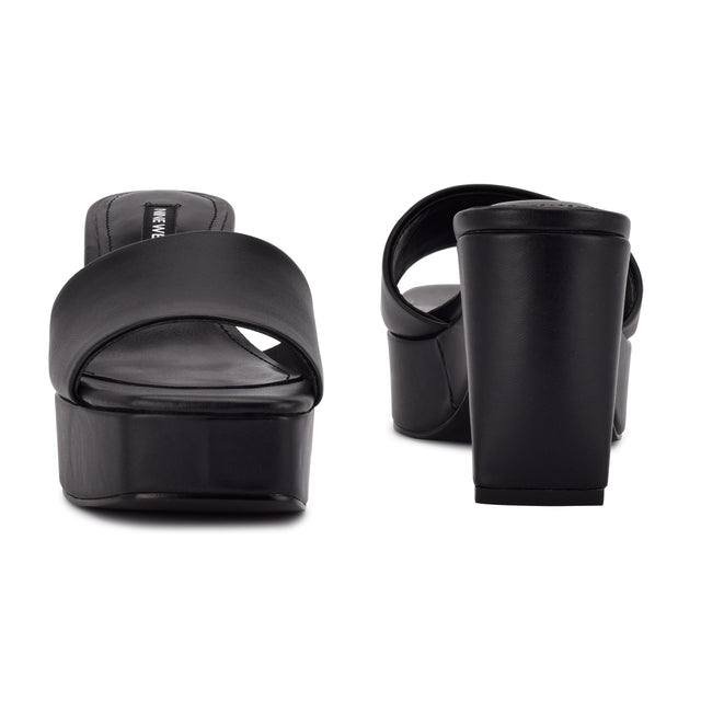 Nine West Oklee Platform Slide Sandals