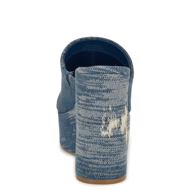 Nine West Olley Platform Slide Sandals