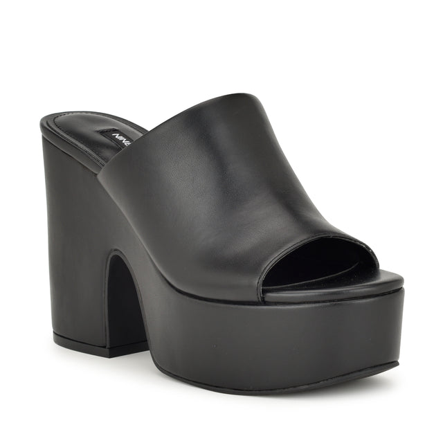 Nine West Olley Platform Slide Sandals