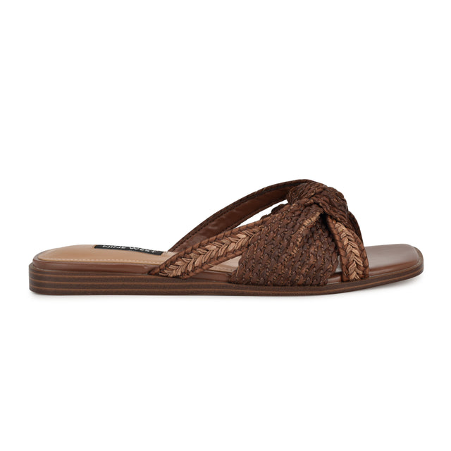 nine west Omansa Flat Slide Sandals