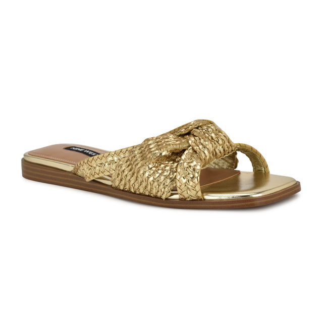 Nine West Omansa Flat Slide Sandals
