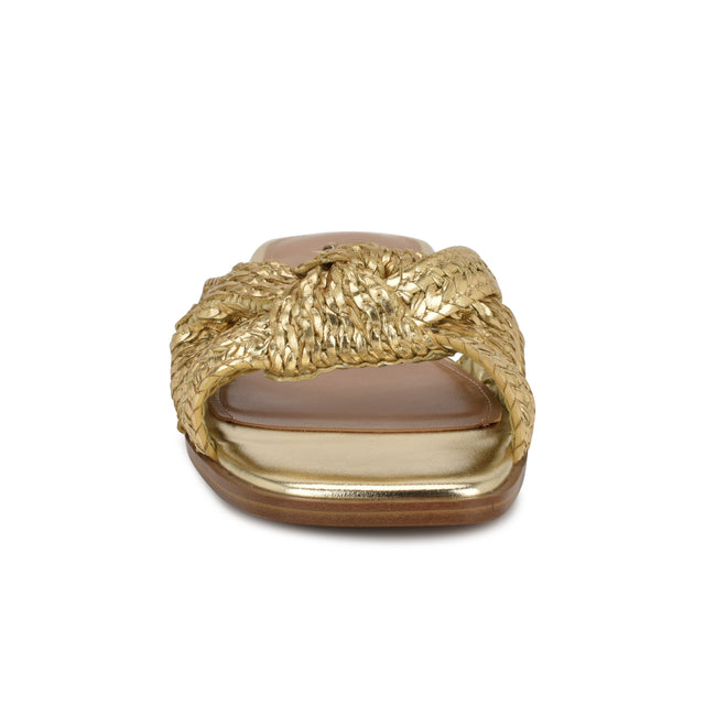 Nine West Omansa Flat Slide Sandals