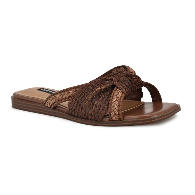 Nine West Omansa Flat Slide Sandals
