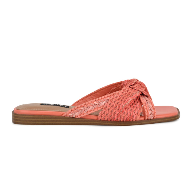 nine west Omansa Flat Slide Sandals
