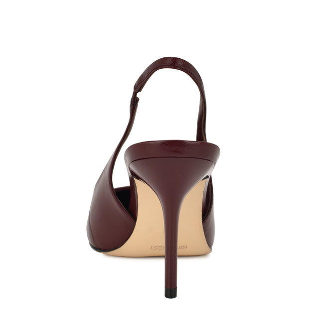 Nine West Palomma Leather Slingback Pumps