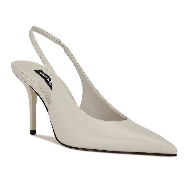 Nine West Palomma Leather Slingback Pumps
