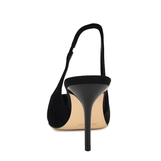 Nine West Palomma Leather Slingback Pumps