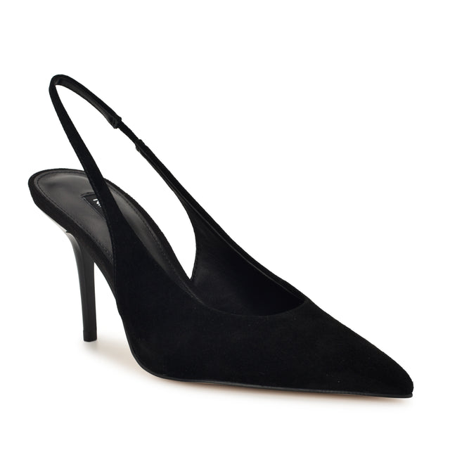 Nine West Palomma Leather Slingback Pumps