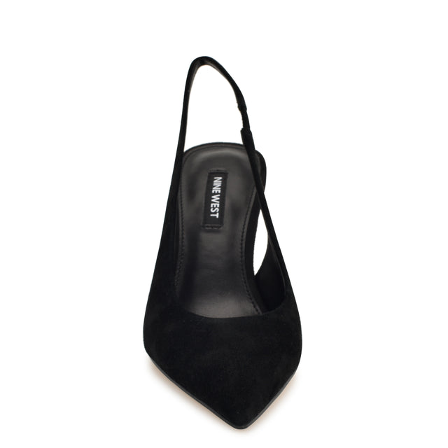 Nine West Palomma Leather Slingback Pumps