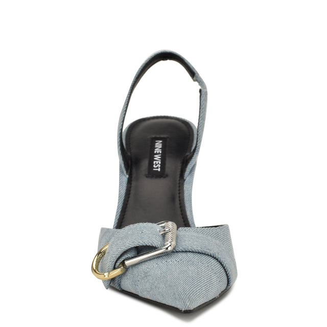 Nine West Patsie Buckle Slingback Pumps