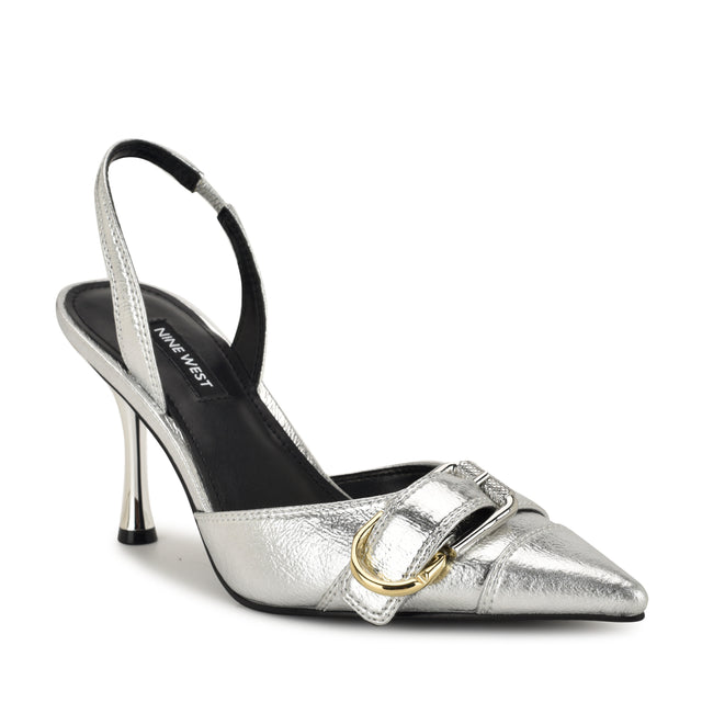 Nine West Patsie Buckle Slingback Pumps