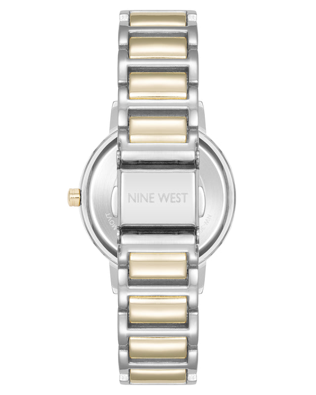 Nine West Patterned Dial Bracelet Watch