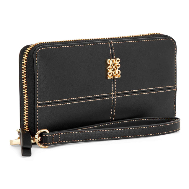 Nine West Paxtin Zip Around Wallet With Wristlet