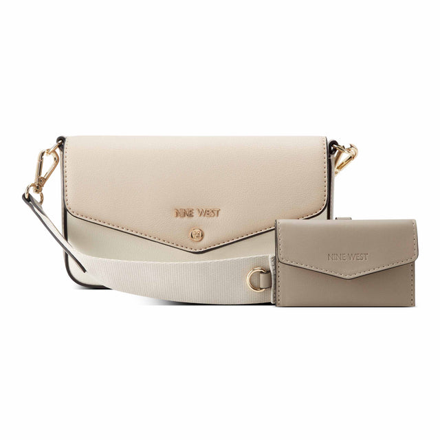 nine west Peaches Crossbody Flap With Card Case