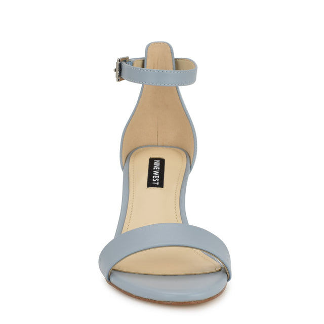 Nine West Pruce Ankle Strap Block Heel Sandals