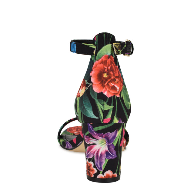 Nine West Pruce Ankle Strap Block Heel Sandals