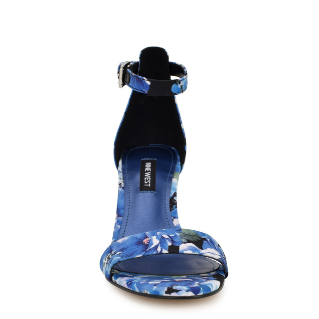 Nine West Pruce Ankle Strap Block Heel Sandals